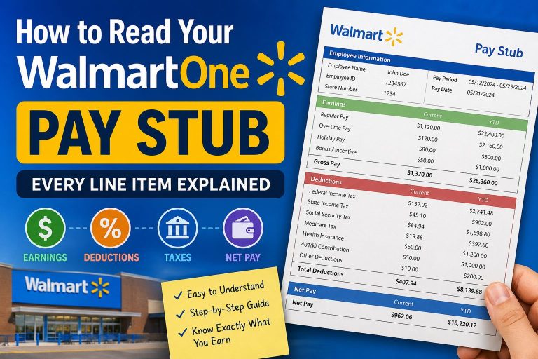 read Walmart pay stub